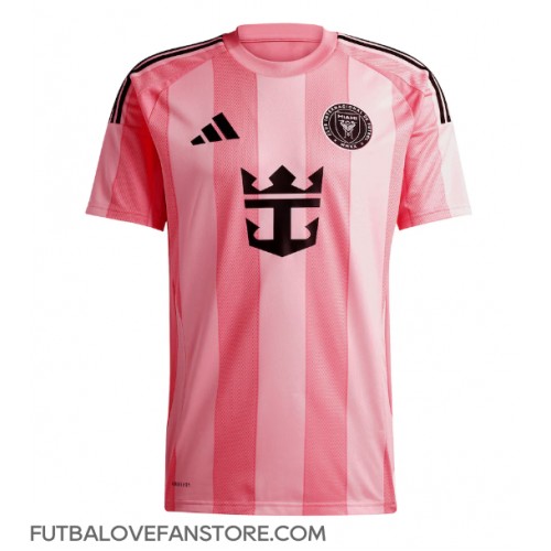 Inter Miami Sergio Busquets #5 Domáci futbalový dres 2025-26 Krátky Rukáv Inter Miami Sergio Busquets #5 Domáci futbalový dres 2025-26 Krátky Rukáv